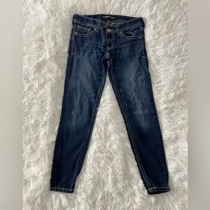 Women's Dark Blue Skinny Jeans